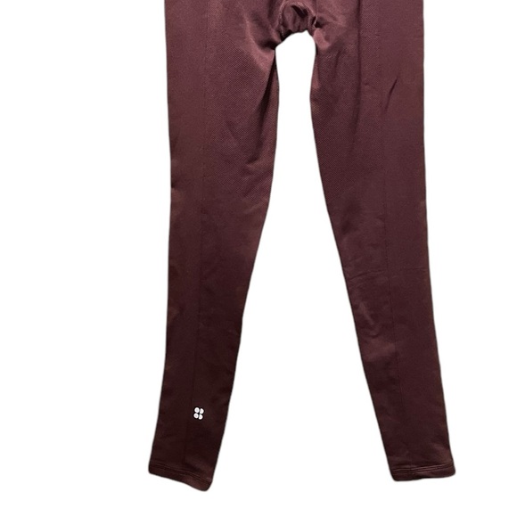 Sweaty Betty Athlete Seamless Workout Leggings in Umbra Red Size Small - Picture 7 of 8